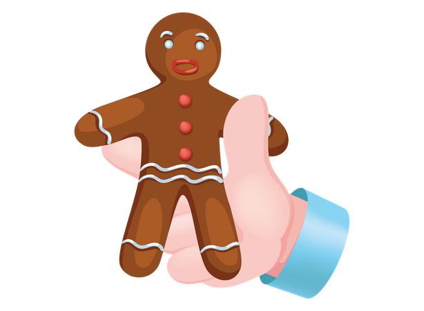 Christmas Gingerbread  Illustration