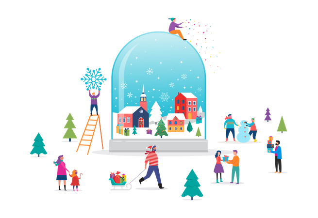 Christmas  일러스트레이션