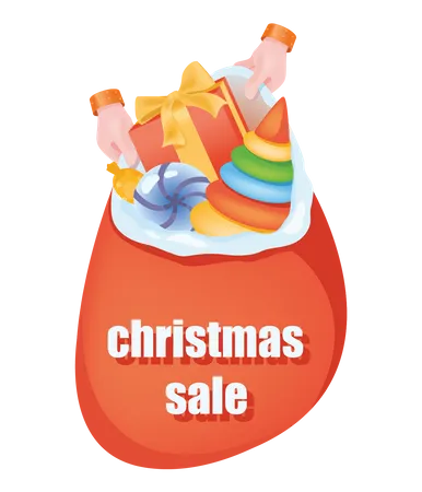 Christmas Sale  Illustration