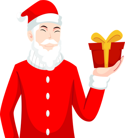 Christmas Santa Claus  イラスト