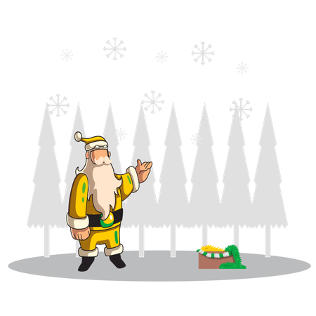 Christmas santa  Illustration