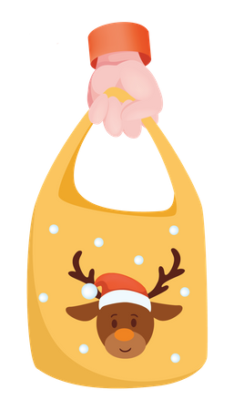 Christmas Shopping  Illustration