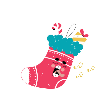 Christmas Socks  Illustration
