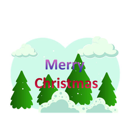 Christmas tree  Illustration