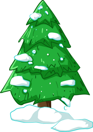 Christmas tree  Illustration