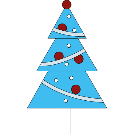 Christmas tree  Illustration