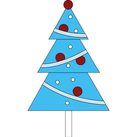 Christmas tree  Illustration