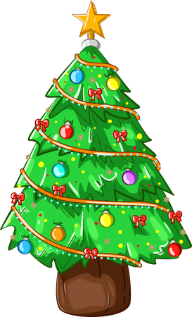 Christmas tree  Illustration