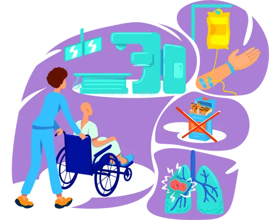 Chronic disease therapy  Illustration