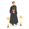 church father illustration free download