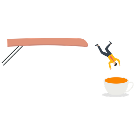 Chute de cafeína  Ilustração