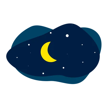 Cielo nocturno  Ilustración