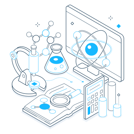 Ciencia y medicina  Ilustración