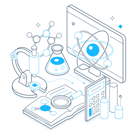 Ciencia y medicina  Ilustración