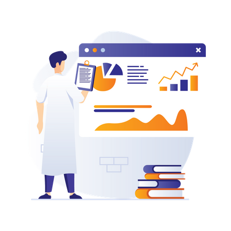 Científico de datos  Ilustración