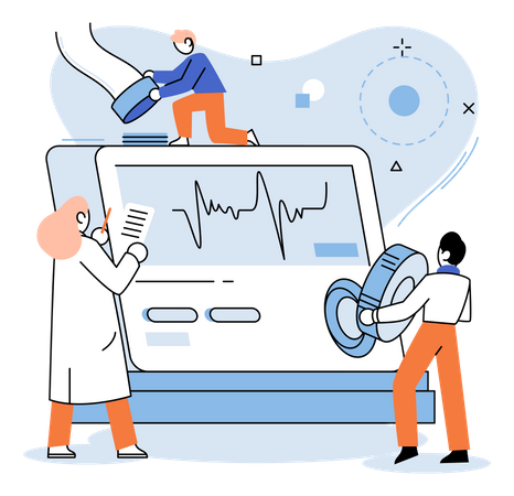 Los científicos desarrollan software para dispositivos médicos  Ilustración