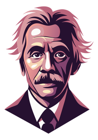 Personagem Cientista  Ilustração