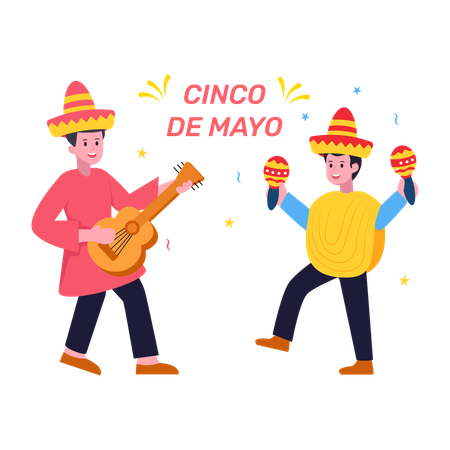 Cinco de Mayo  Illustration