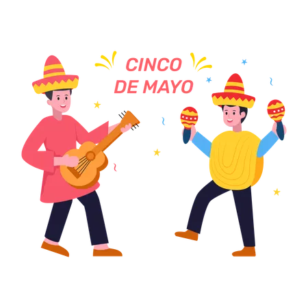 Cinco de Mayo  Illustration