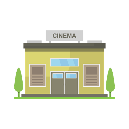 Cinema Hall  Illustration