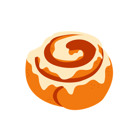 Cinnamon roll  Illustration