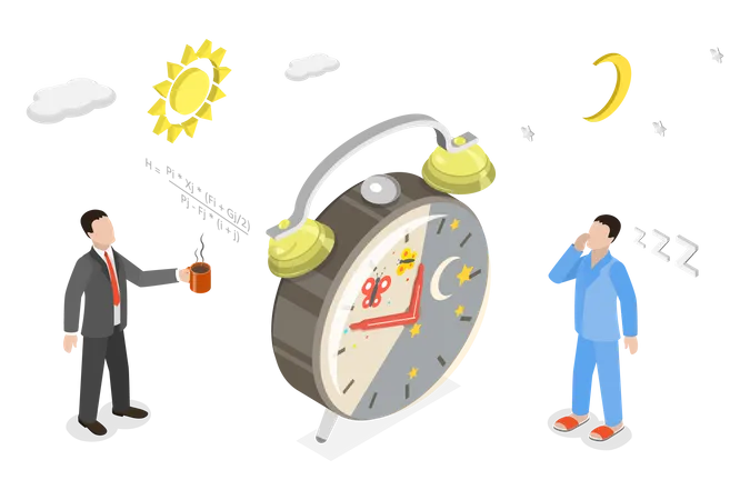 Circadian Rhythm  Illustration