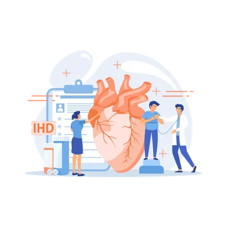 Circulatory system complications Illustration