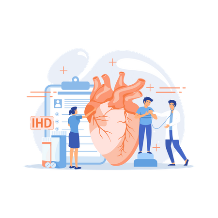 Circulatory system complications  Illustration