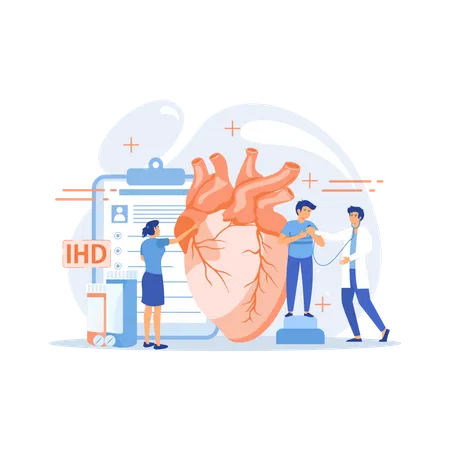 Circulatory system complications  Illustration