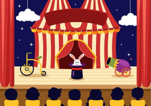 Circus Magic  Illustration