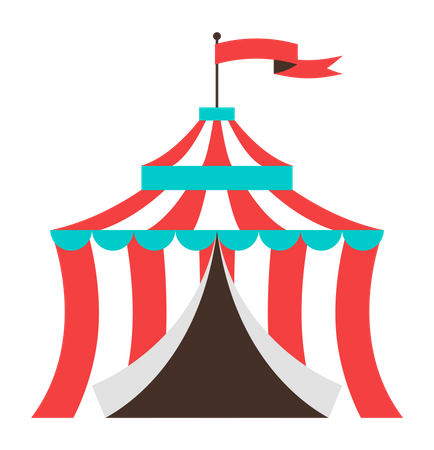 Circus Tent Illustration