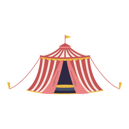 Circus tent  Illustration