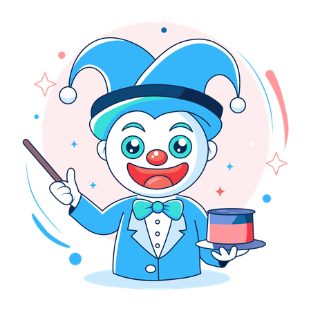 Circus Trick  Illustration