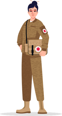 Cirujano militar  Ilustración
