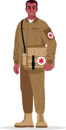 Cirujano militar  Ilustración