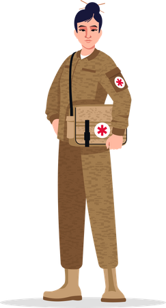 Cirurgião militar  Ilustração