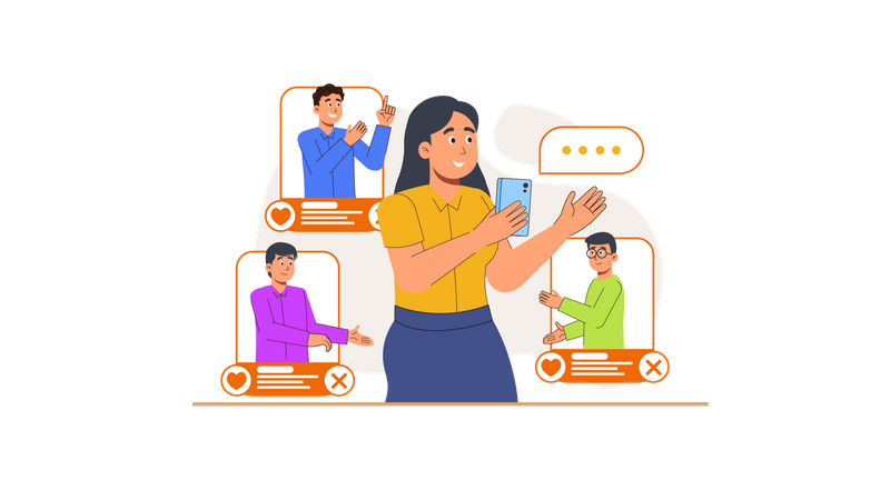 Citas digitales  Ilustración