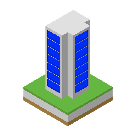都市の建物  イラスト