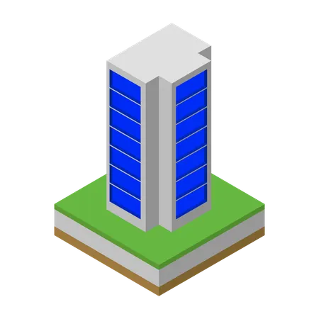 都市の建物  イラスト