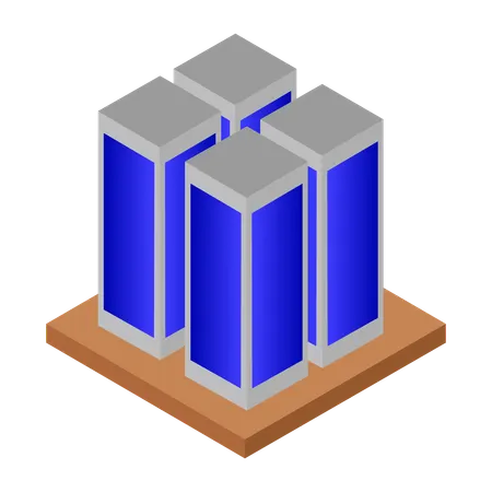 都市の建物  イラスト