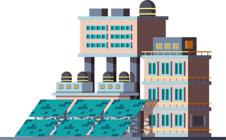 City building  Illustration