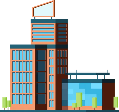 City building  Illustration