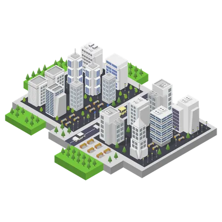 Cityscape  Illustration