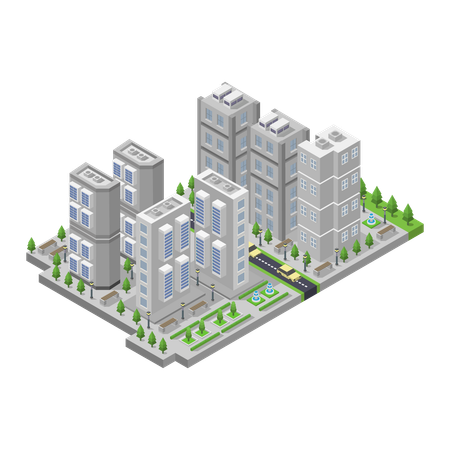 Cityscape  Illustration