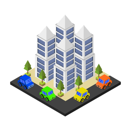 Cityscape  Illustration
