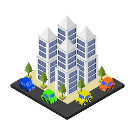 Cityscape  Illustration