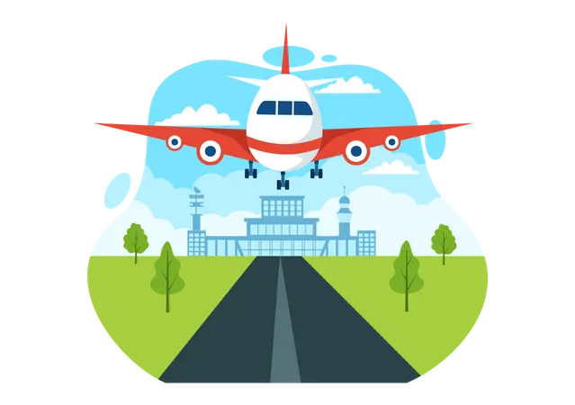 Civil Aviation Day  Illustration