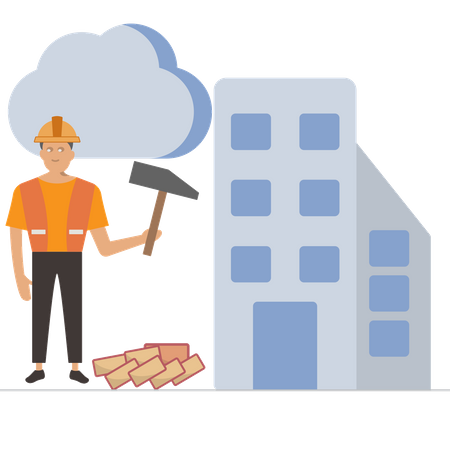 Civil Engineer  Illustration