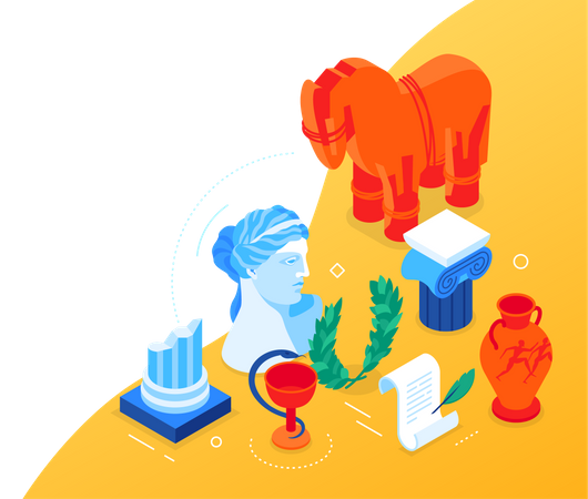 Civilisation grecque  Illustration