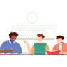 class discussion illustration free download